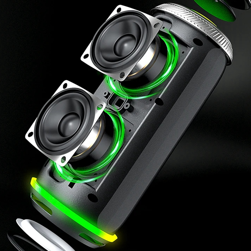 Outdoor Lighting Wireless - مكبر صوت بلوتوث لاسلكي ستيريو 360
