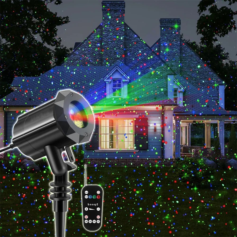 Outdoor Lighting Uk - أضواء جهاز عرض ليزر عيد الميلاد