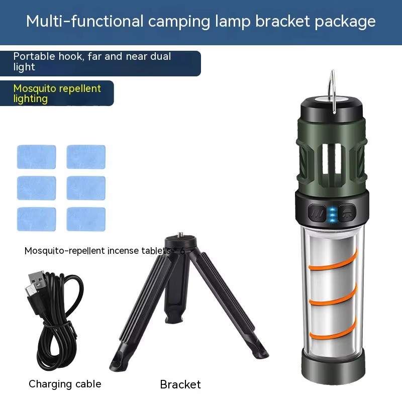 Outdoor Lighting Wireless - مصباح طارد البعوض متعدد الوظائف للتخييم،