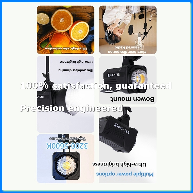Outdoor Lighting Wireless - ضوء فيديو LED ثنائي بقوة 300