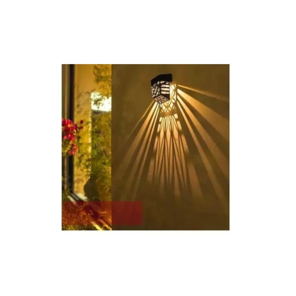 Outdoor Lighting Pathway - مصباح حائط خارجي يعمل بالطاقة الشمسية