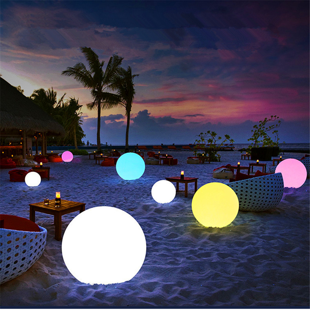 كرة متوهجة LED قابلة لإعادة ال - مراجعة Outdoor Lighting Effects وسعره