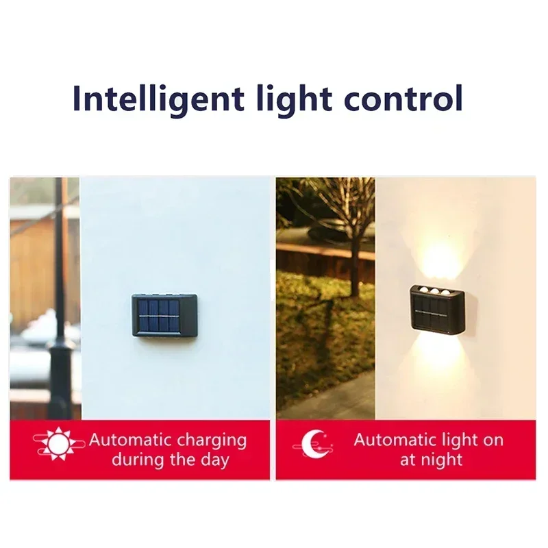 مصباح جداري شمسي LED خارجي مقا - مراجعة Outdoor Lighting Waterproof وسعره