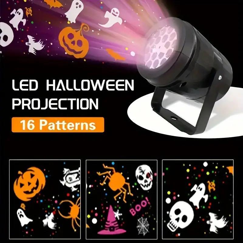 مصباح إسقاط LED للهالوين للاست - مراجعة Outdoor Lighting Effects وسعره