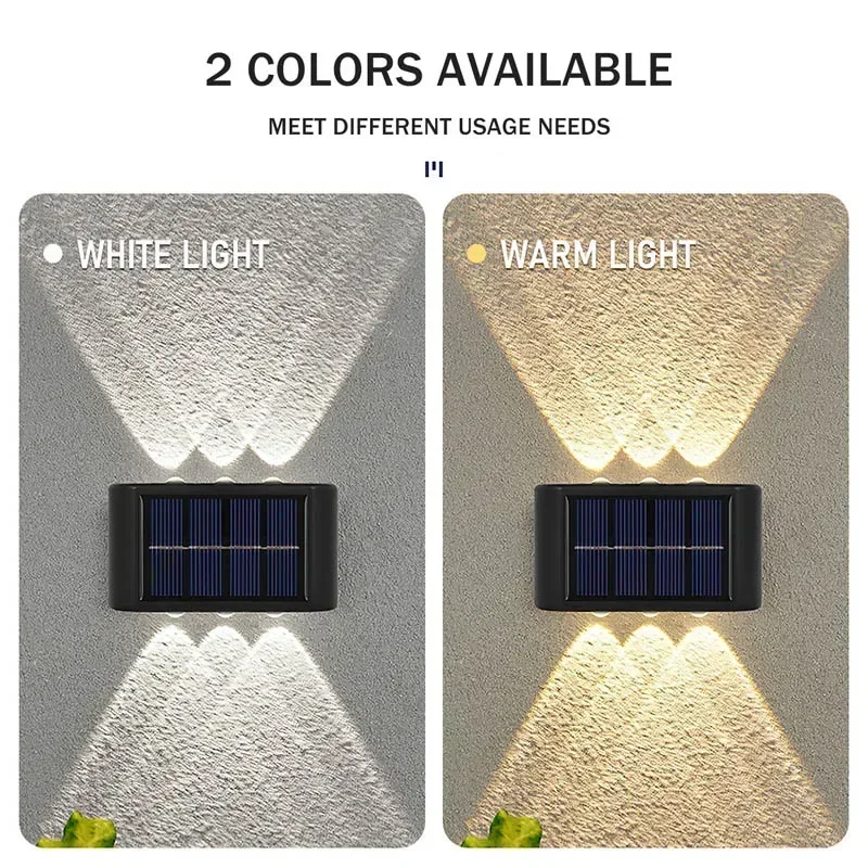 مصباح جداري شمسي COB مقاوم للم - مراجعة Outdoor Lighting Waterproof وسعره