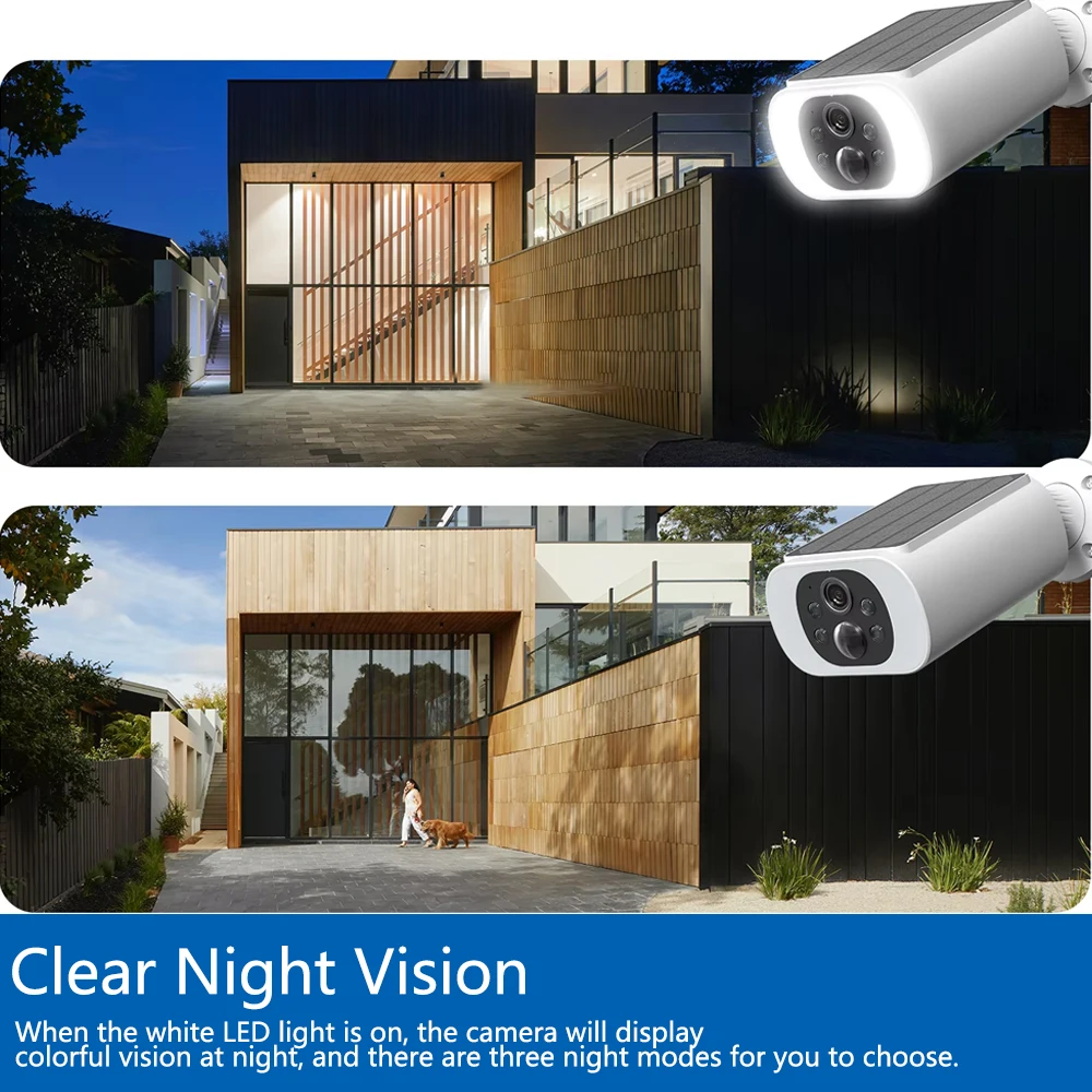 كاميرا خارجية لاسلكية تعمل بال - مراجعة Outdoor Lighting Wireless وسعره