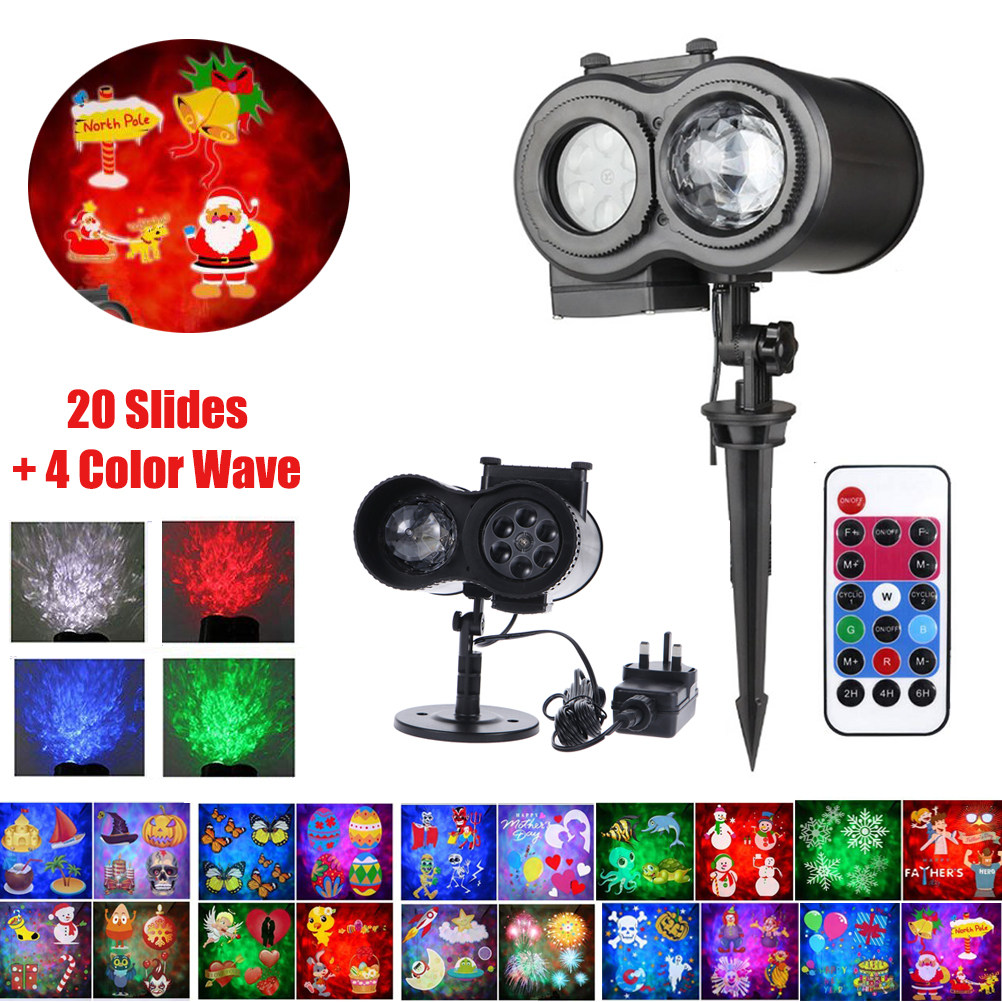 ضوء عرض كريسماس LED متحرك، 20  - مراجعة Outdoor Lighting Uk وسعره