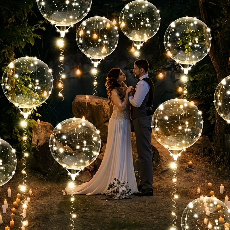 مجموعة من 20 قطعة من بالونات ب - مراجعة Outdoor Lighting Effects وسعره