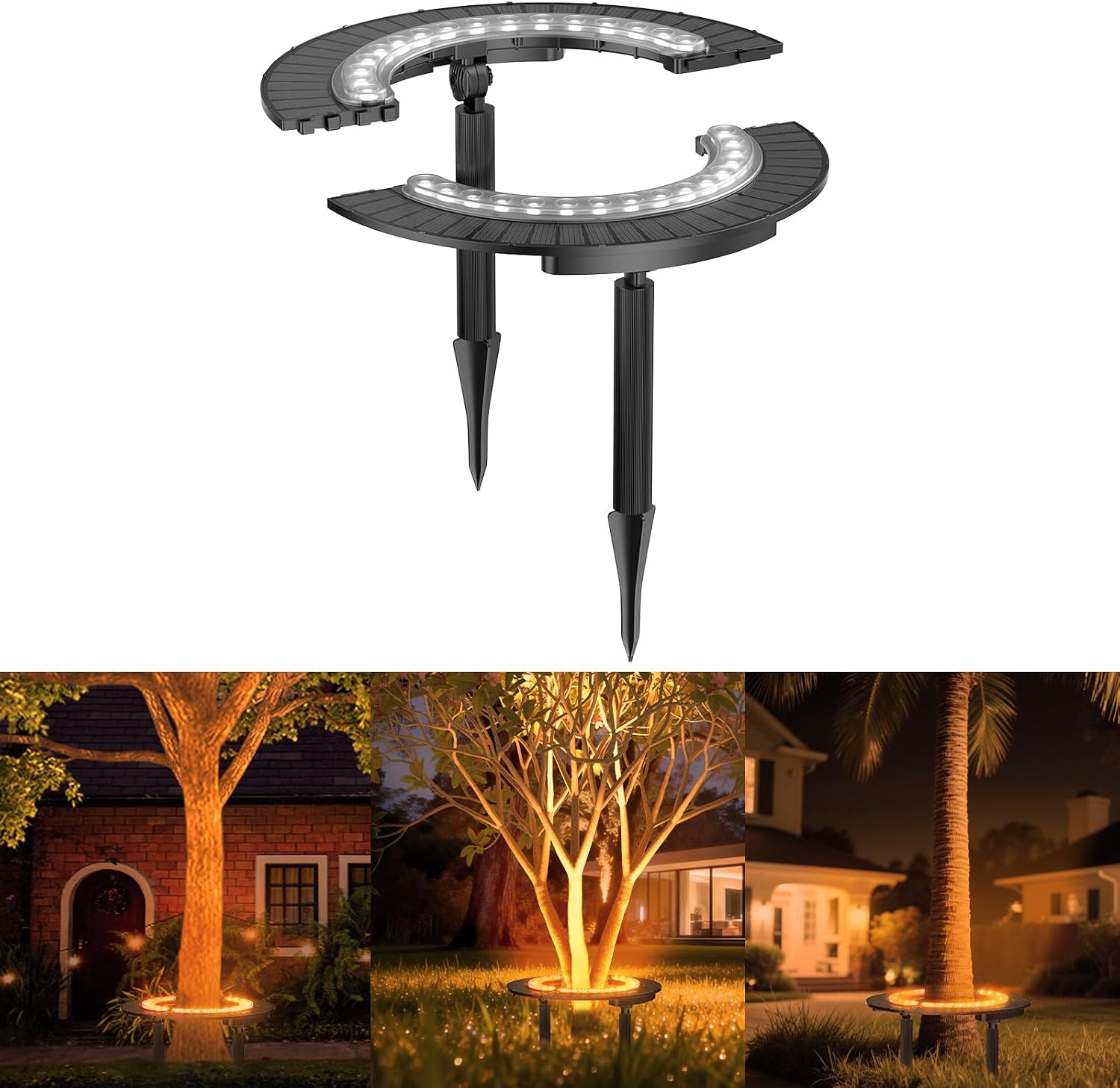 إضاءة شمسية لاسلكية على شكل شج - مراجعة Outdoor Lighting Wireless وسعره