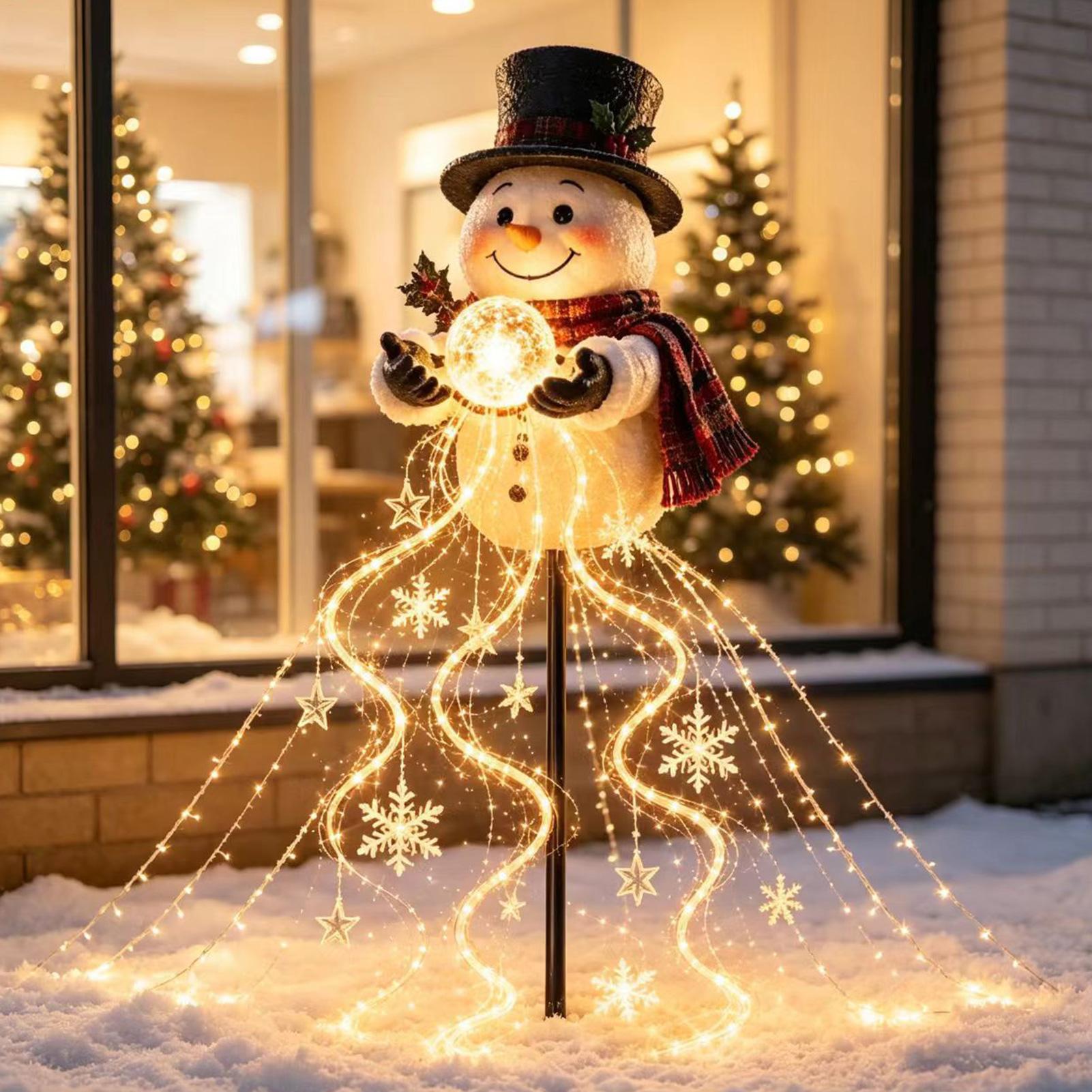 أضواء مسار عيد الميلاد بطول 60 - مراجعة Outdoor Lighting Pathway وسعره