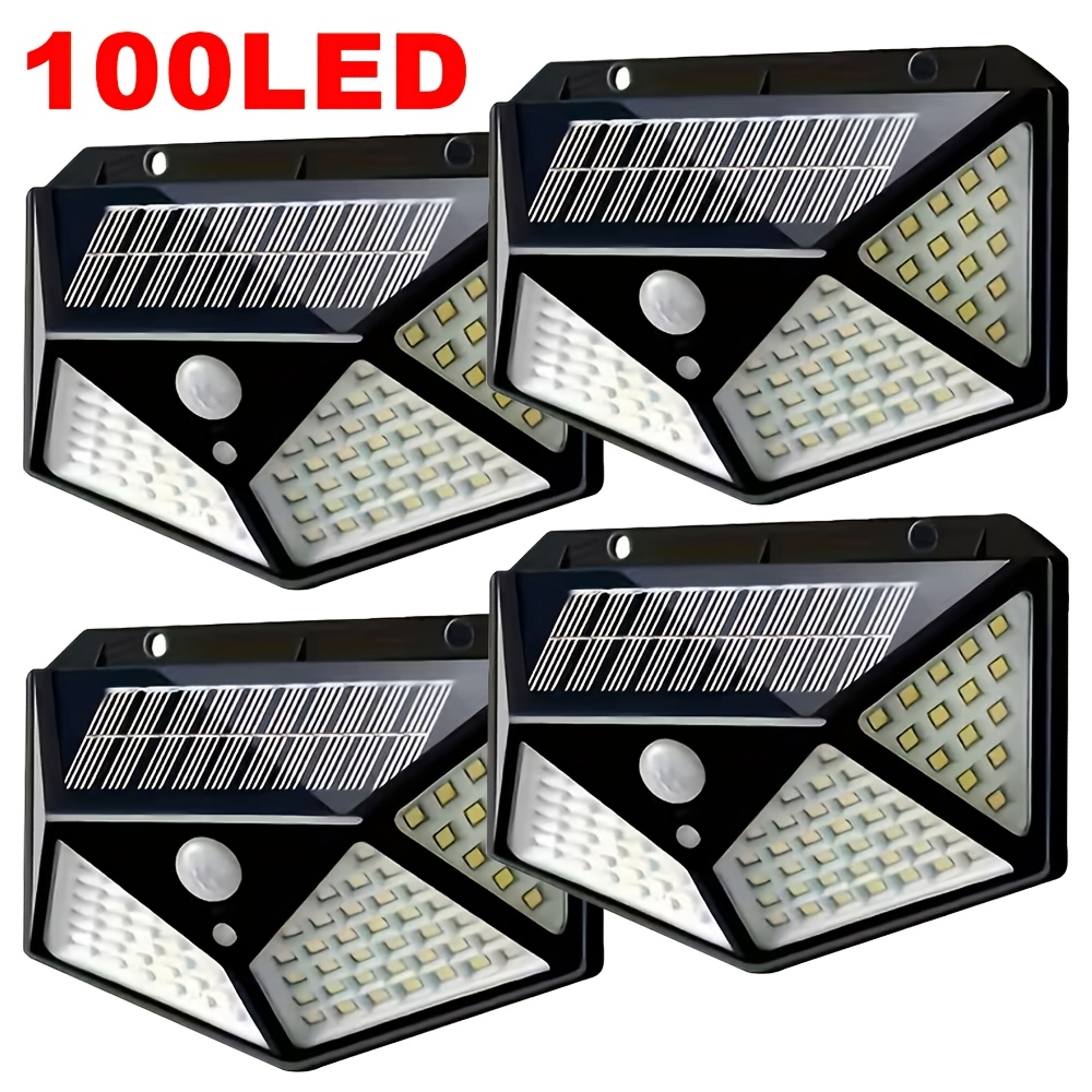 مصباح حديقة شمسي خارجي بـ 100  - مراجعة Outdoor Lighting Waterproof وسعره