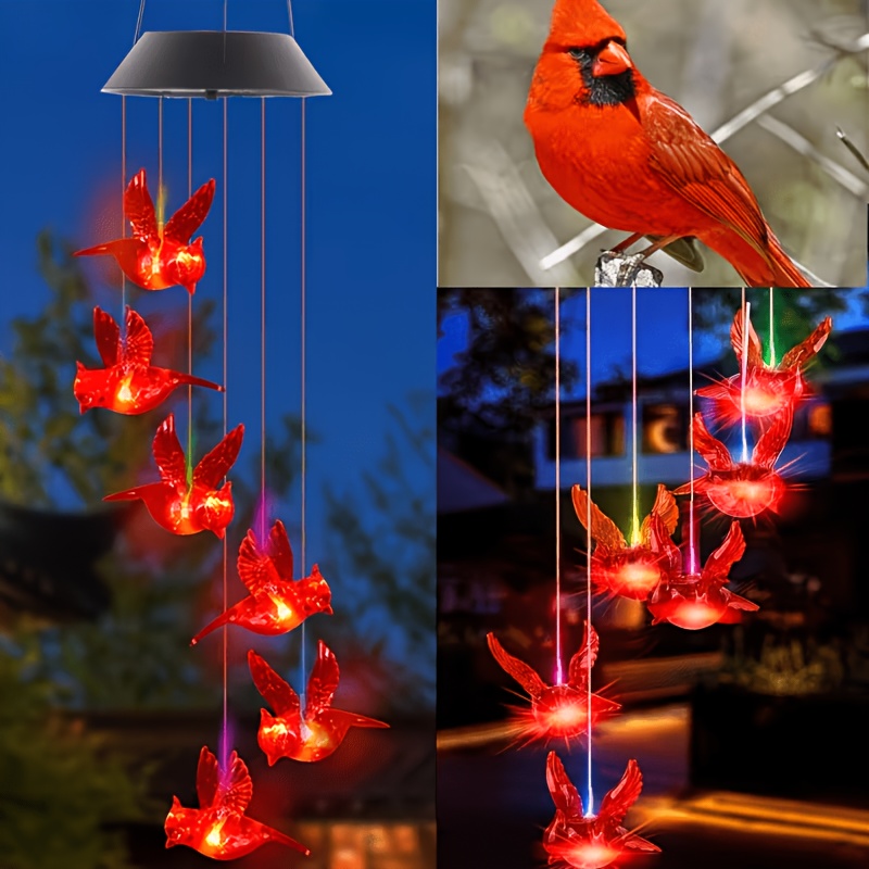 أضواء زينة على شكل طائر متوهج  - مراجعة Outdoor Lighting Waterproof وسعره