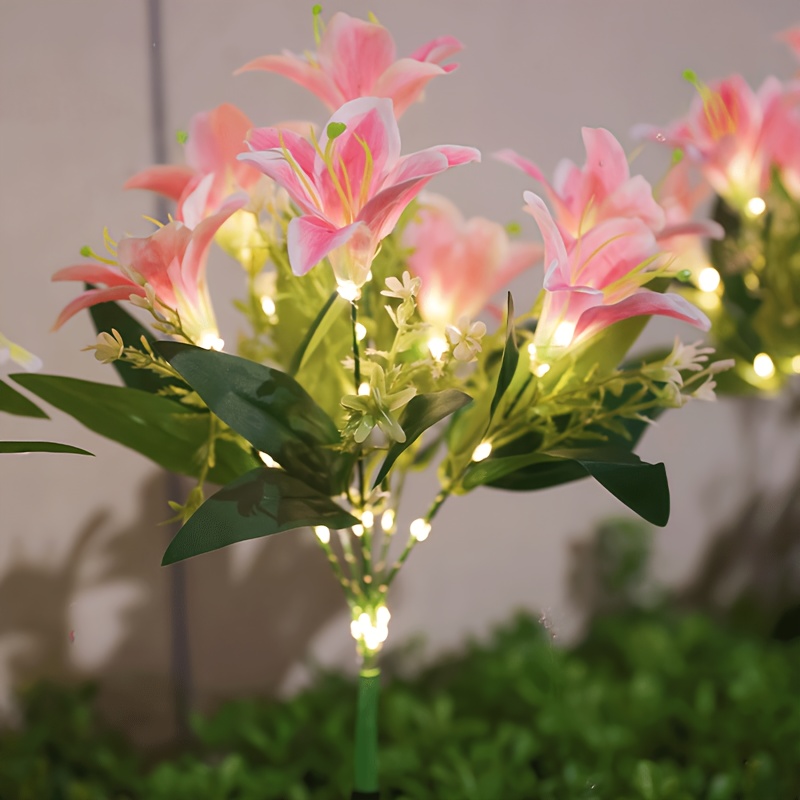 أضواء حديقة شمسية على شكل زناب - مراجعة Outdoor Lighting Effects وسعره