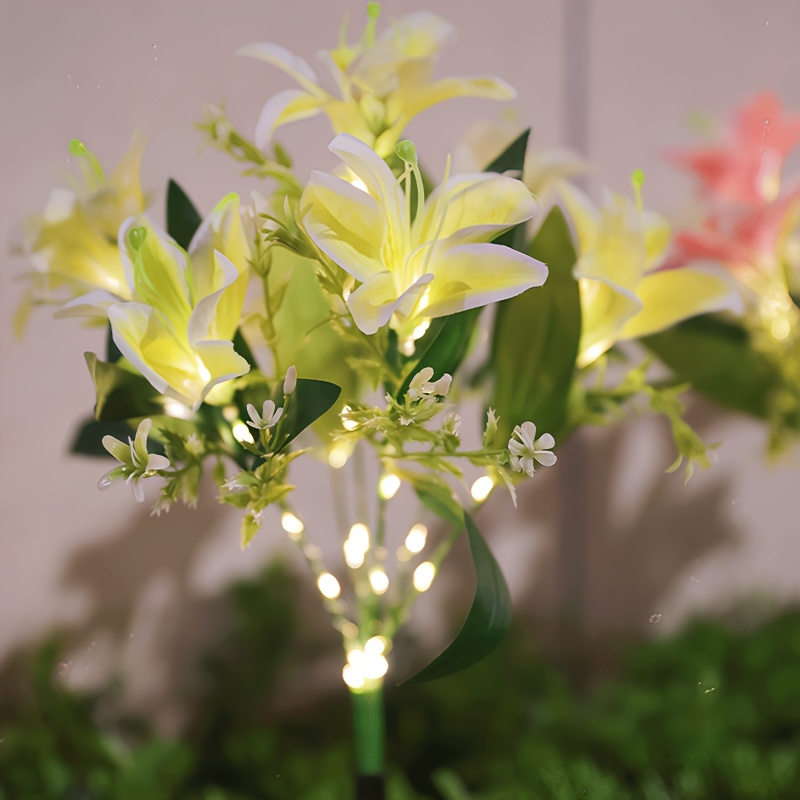 أضواء حديقة شمسية على شكل زناب - مراجعة Outdoor Lighting Effects وسعره